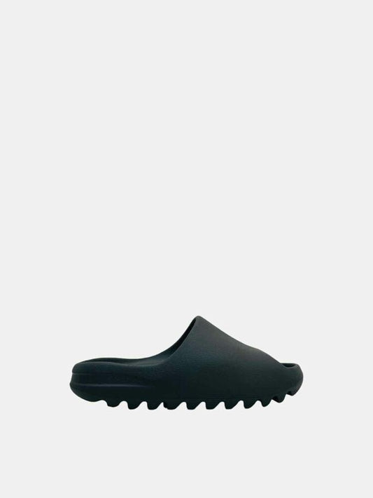 Pre - loved ADIDAS YEEZY Onyx Black Slides 36 at Reems Closet