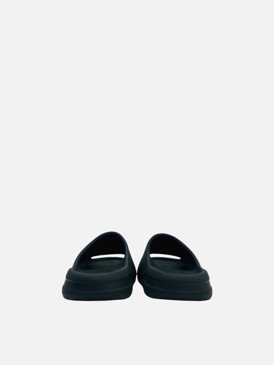 Pre - loved ADIDAS YEEZY Onyx Black Slides 36 at Reems Closet