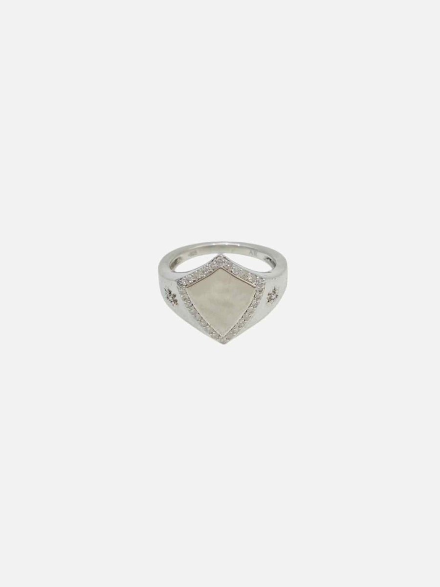 Pre - loved ADINA REYTER Shield Signet Ring at Reems Closet