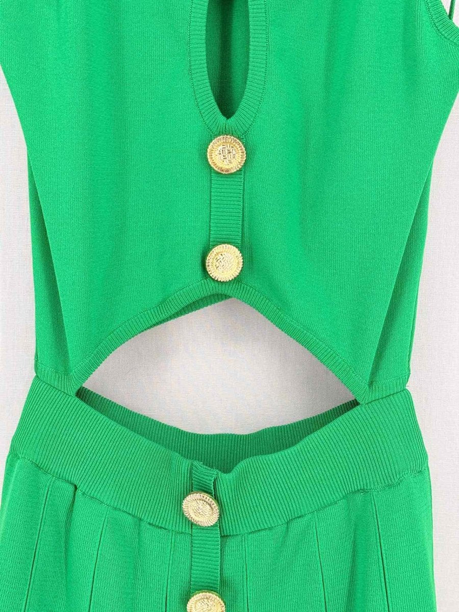 Pre-loved ADL Kumas Green Size Small Short Dress at Reems Closet