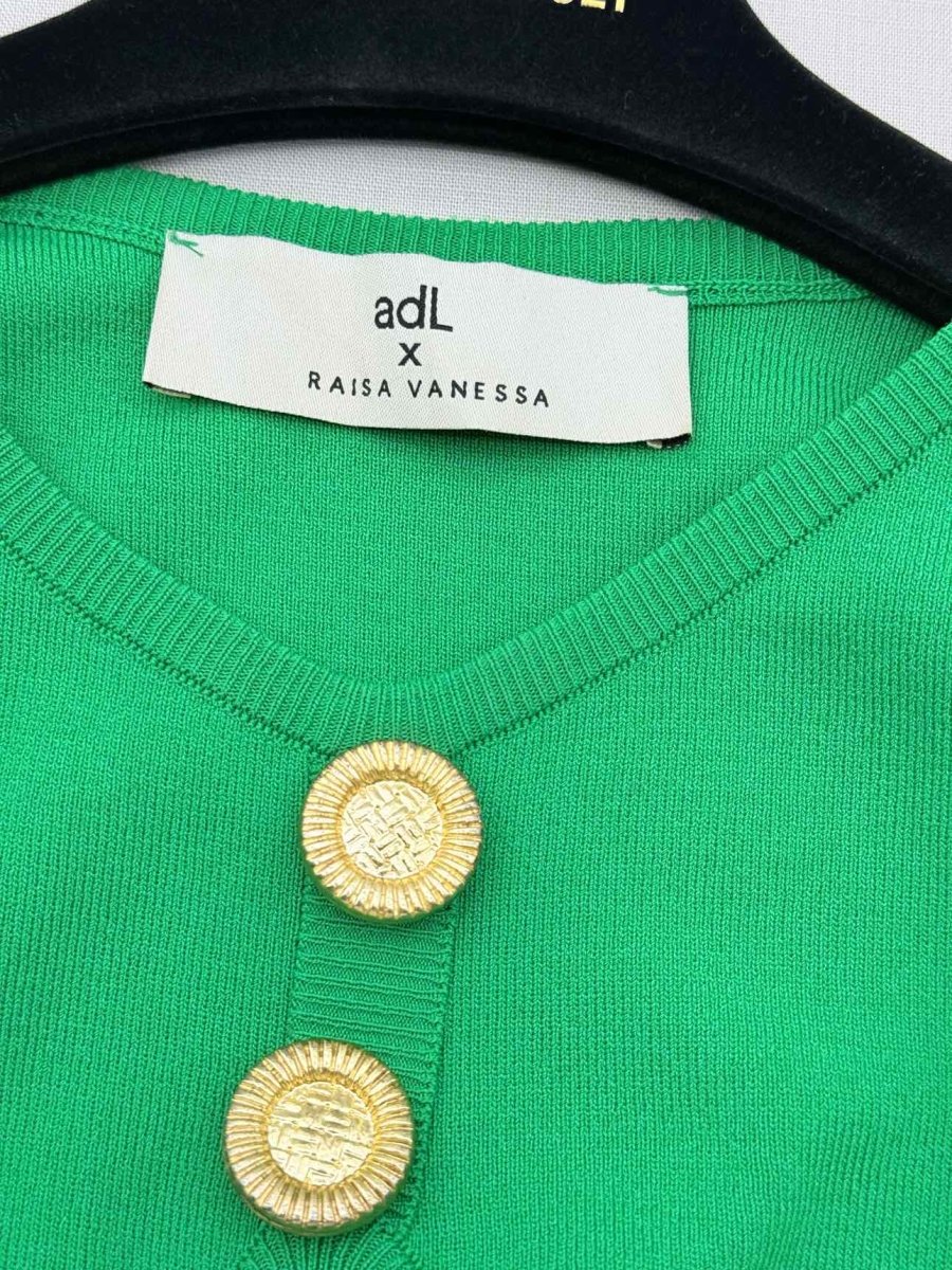 Pre-loved ADL Kumas Green Size Small Short Dress at Reems Closet
