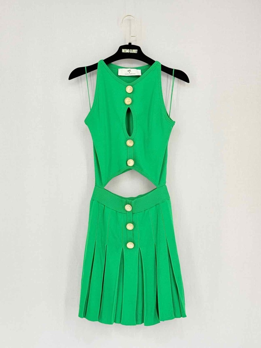 Pre-loved ADL Kumas Green Size Small Short Dress at Reems Closet