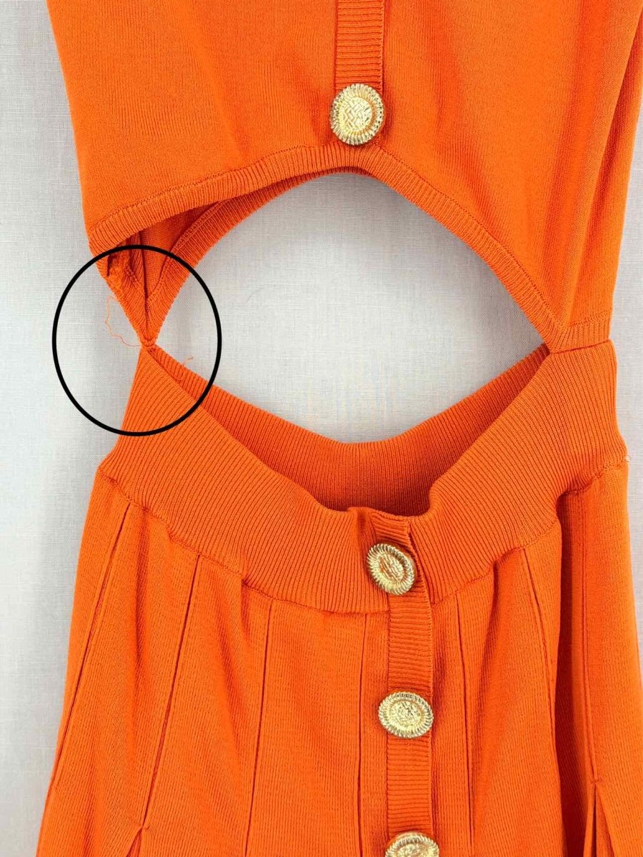 Pre-loved ADL Kumas Orange Size Small Short Dress at Reems Closet