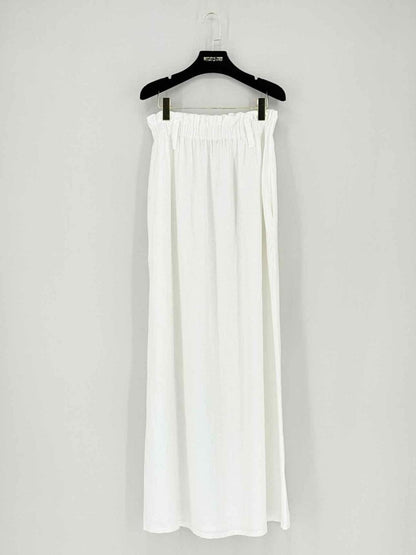 Pre - loved ADRIANA DEGREAS White Size Small/Medium Long Skirt at Reems Closet
