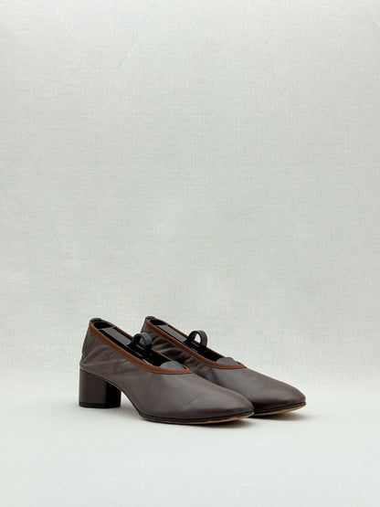 Pre - loved AEYDE Gemma Mocha Size EU 35.5 Pumps at Reems Closet