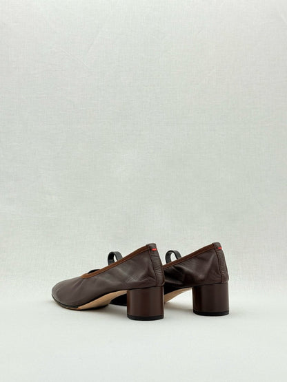 Pre - loved AEYDE Gemma Mocha Size EU 35.5 Pumps at Reems Closet