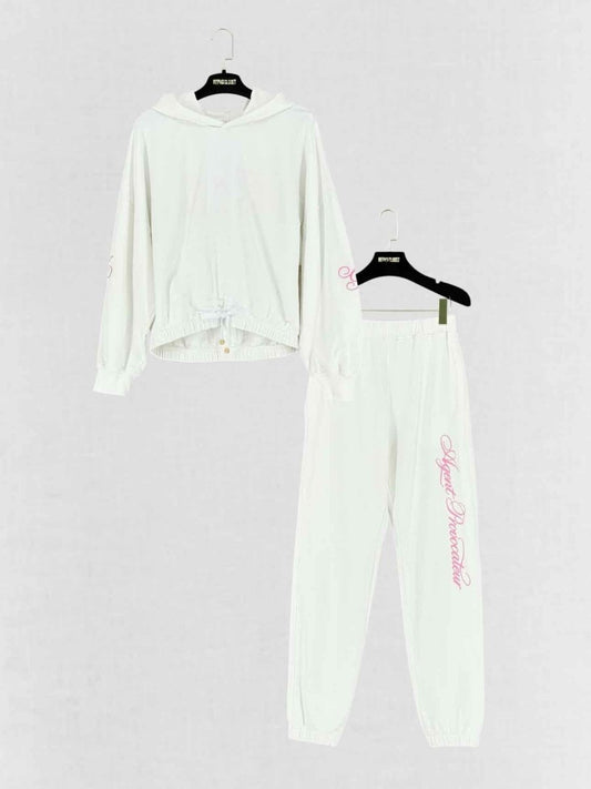 Pre - loved AGENT PROVOCATEUR White Size Small Tracksuit Set at Reems Closet