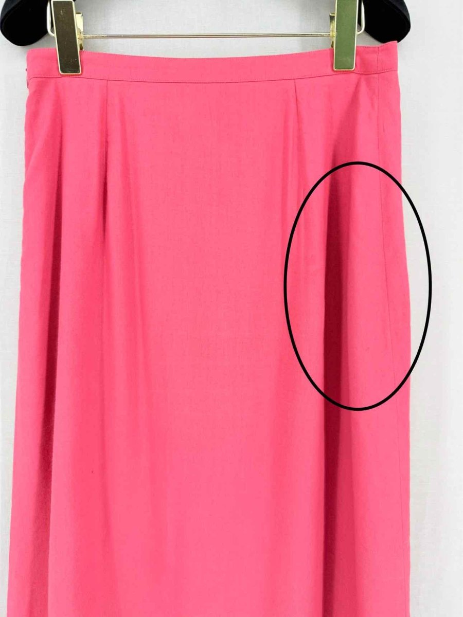 Pre-loved AGNES B Silhouette Pink Size US 4 Midi Skirt at Reems Closet
