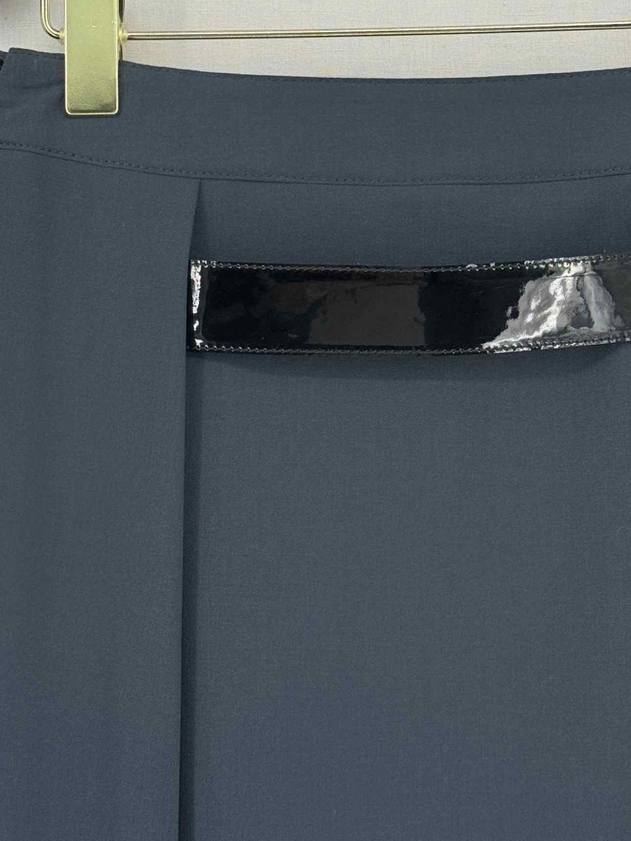 Pre - loved AGNONA Grey Size US 4 Knee Length Skirt at Reems Closet