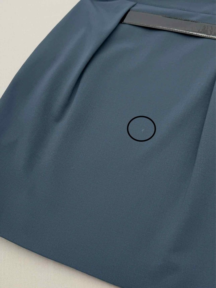 Pre - loved AGNONA Grey Size US 4 Knee Length Skirt at Reems Closet
