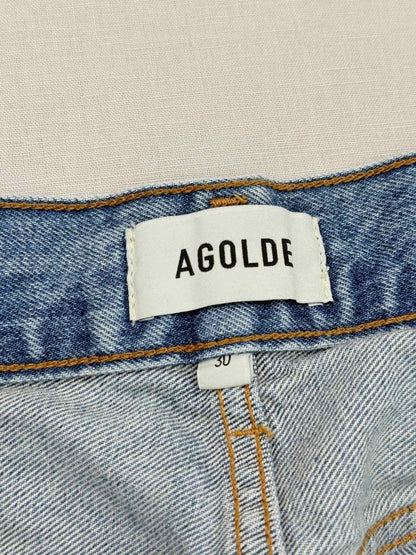 Pre-loved AGOLDE 80's Blue Size 30 Jeans at Reems Closet