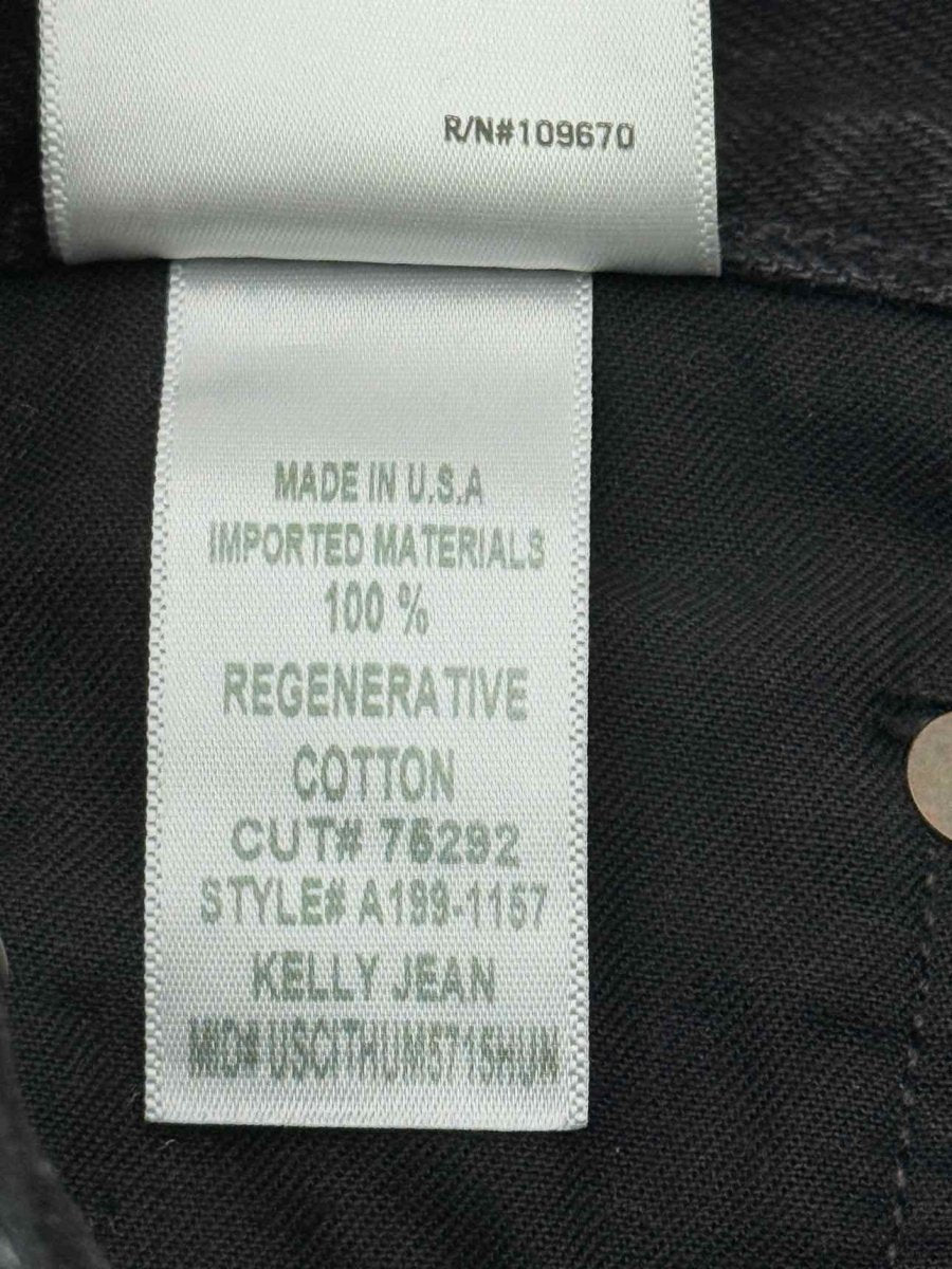 Pre - loved AGOLDE Black Distressed Size 24 Jeans at Reems Closet