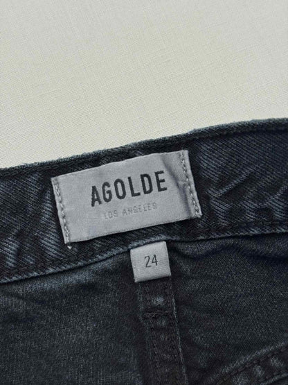 Pre - loved AGOLDE Black Size 24 Jeans at Reems Closet