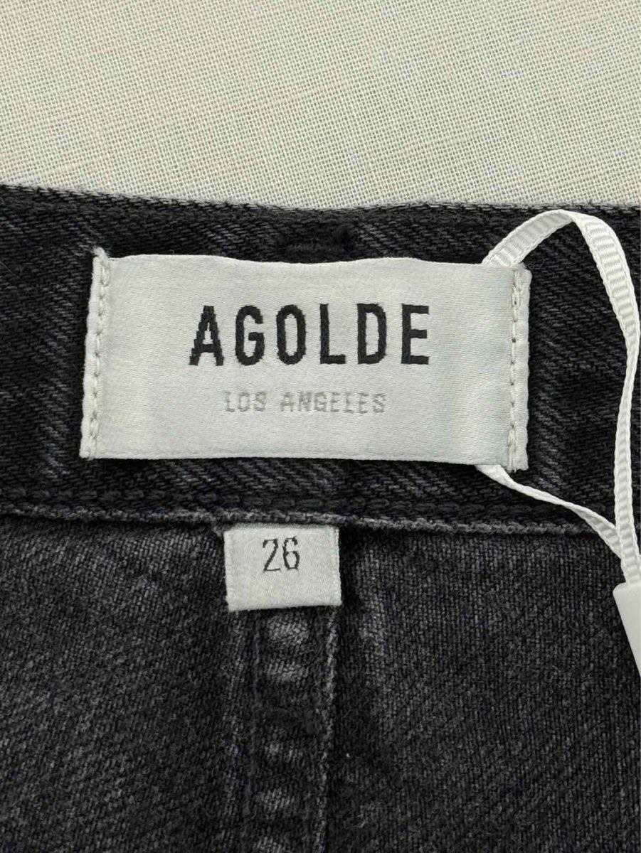 Pre - loved AGOLDE Black Size 26 Shorts at Reems Closet