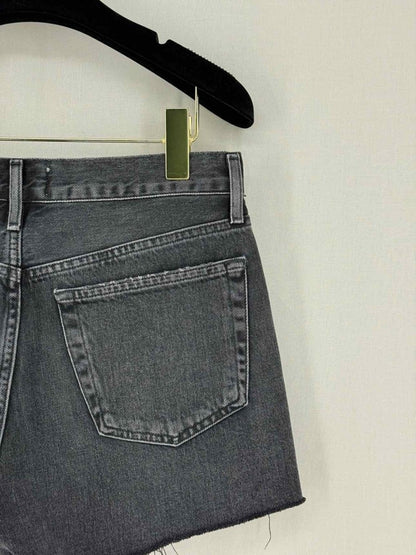 Pre - loved AGOLDE Black Size 26 Shorts at Reems Closet