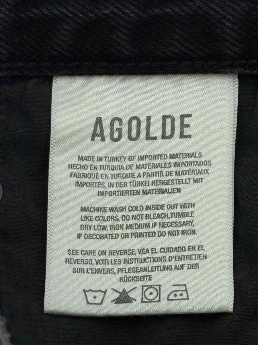 Pre - loved AGOLDE Black Size 26 Shorts at Reems Closet