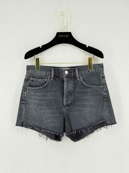 Pre - loved AGOLDE Black Size 26 Shorts at Reems Closet