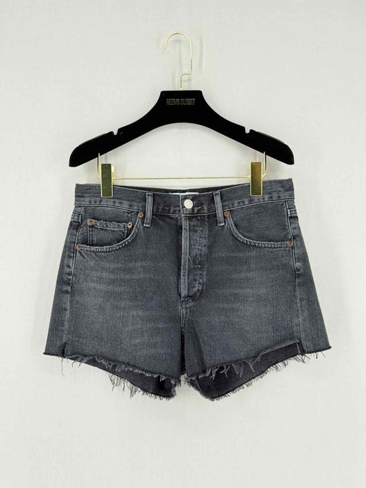 Pre - loved AGOLDE Black Size 26 Shorts at Reems Closet