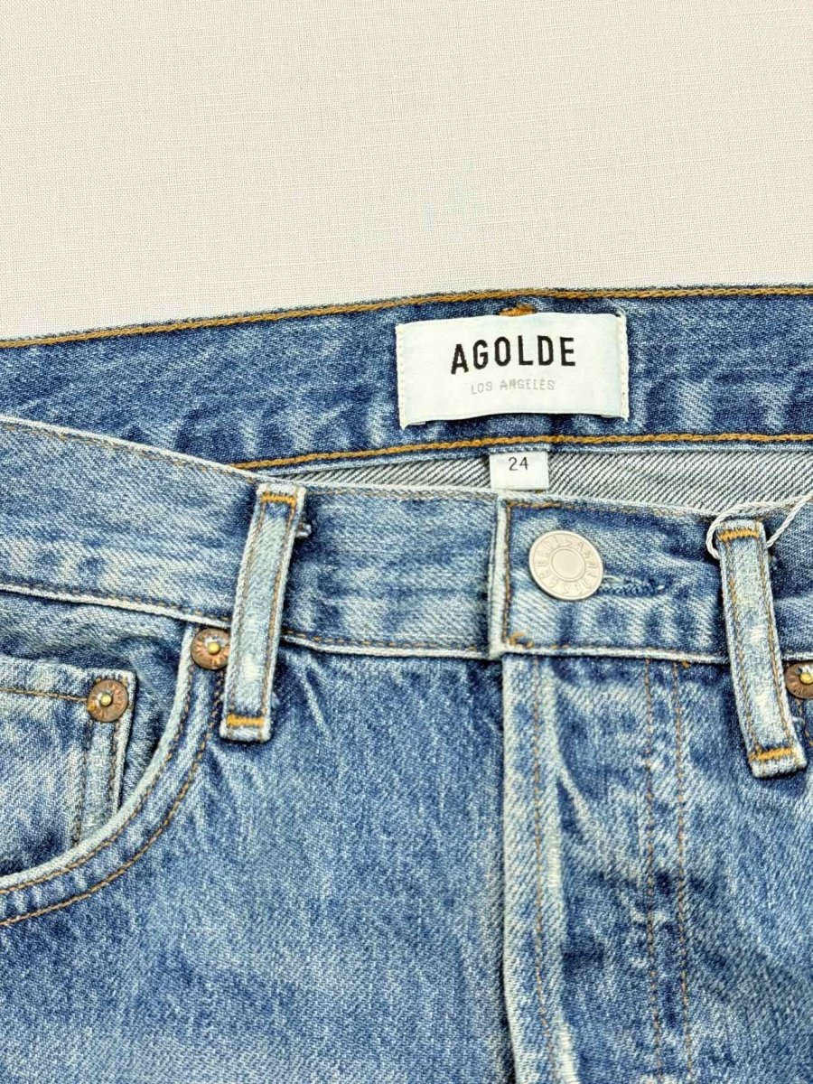 Pre - loved AGOLDE Blue Denim Size 24 Jeans at Reems Closet