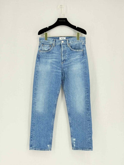 Pre - loved AGOLDE Blue Denim Size 24 Jeans at Reems Closet