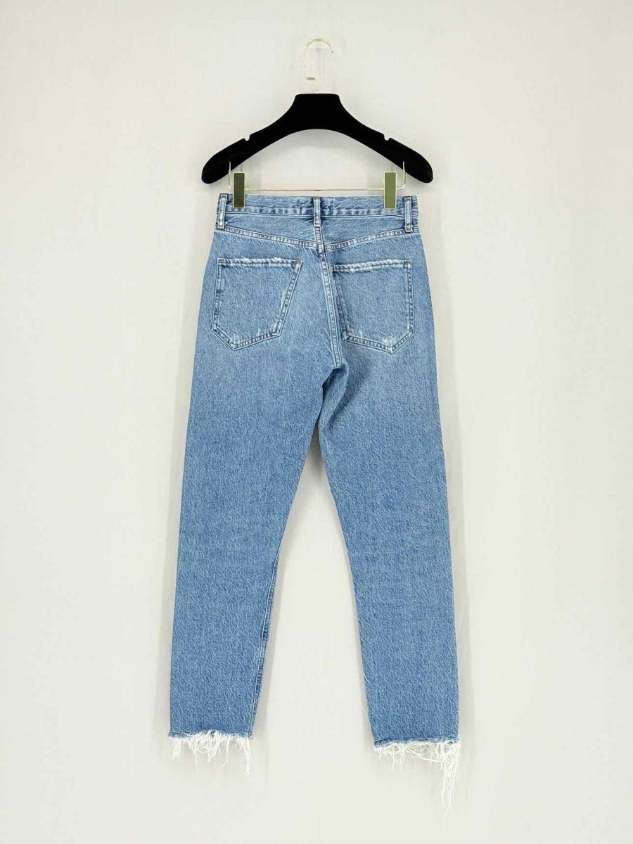 Pre - loved AGOLDE Blue Size 24 Jeans at Reems Closet
