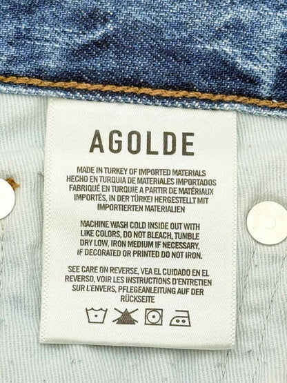 Pre - loved AGOLDE Blue Size 24 Jeans at Reems Closet