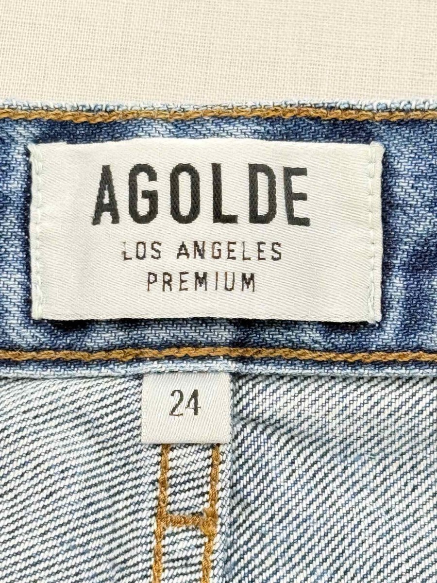Pre - loved AGOLDE Blue Size 24 Jeans at Reems Closet
