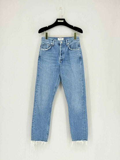 Pre - loved AGOLDE Blue Size 24 Jeans at Reems Closet