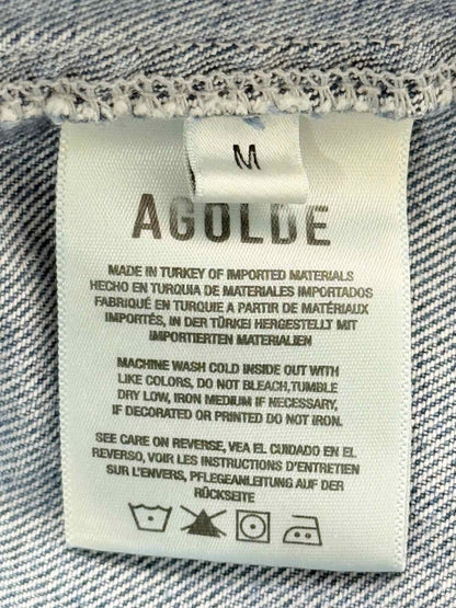 Pre - loved AGOLDE Blue Size Medium Jacket at Reems Closet