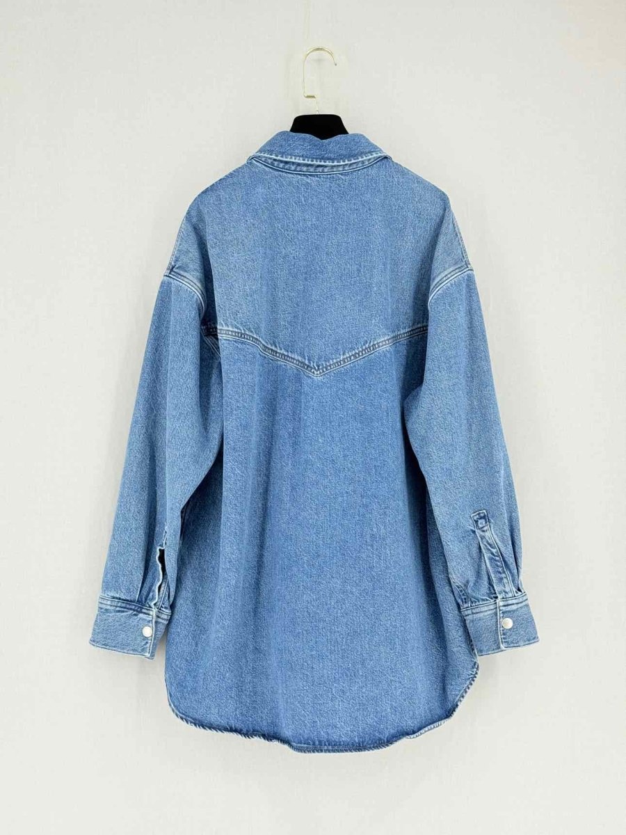 Pre - loved AGOLDE Blue Size Medium Jacket at Reems Closet
