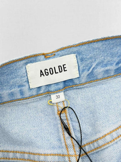 Pre - loved AGOLDE Franka Blue Size 30 Jeans at Reems Closet