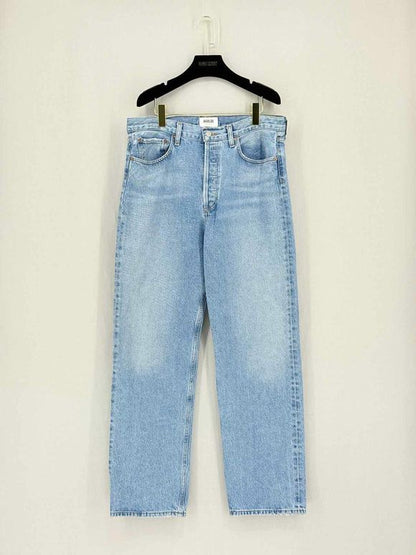 Pre - loved AGOLDE Kelly Faded Blue Size 30 Jeans at Reems Closet