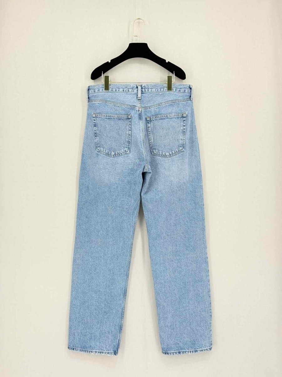 Pre - loved AGOLDE Kelly Faded Blue Size 30 Jeans at Reems Closet