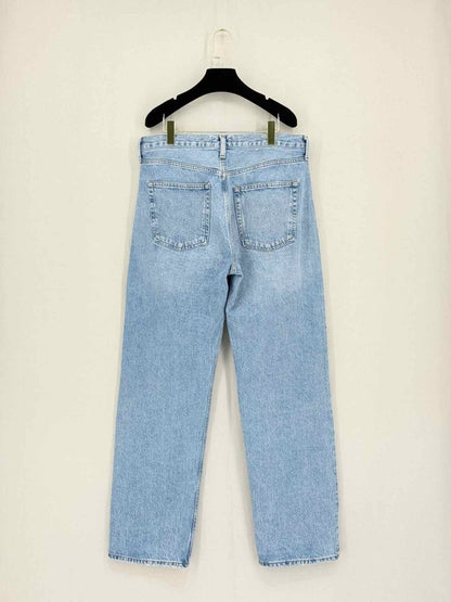 Pre - loved AGOLDE Kelly Faded Blue Size 30 Jeans at Reems Closet
