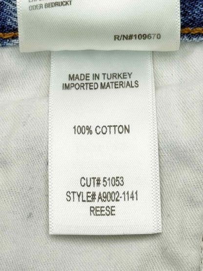 Pre - loved AGOLDE Parker Long Blue Size 25 Shorts at Reems Closet