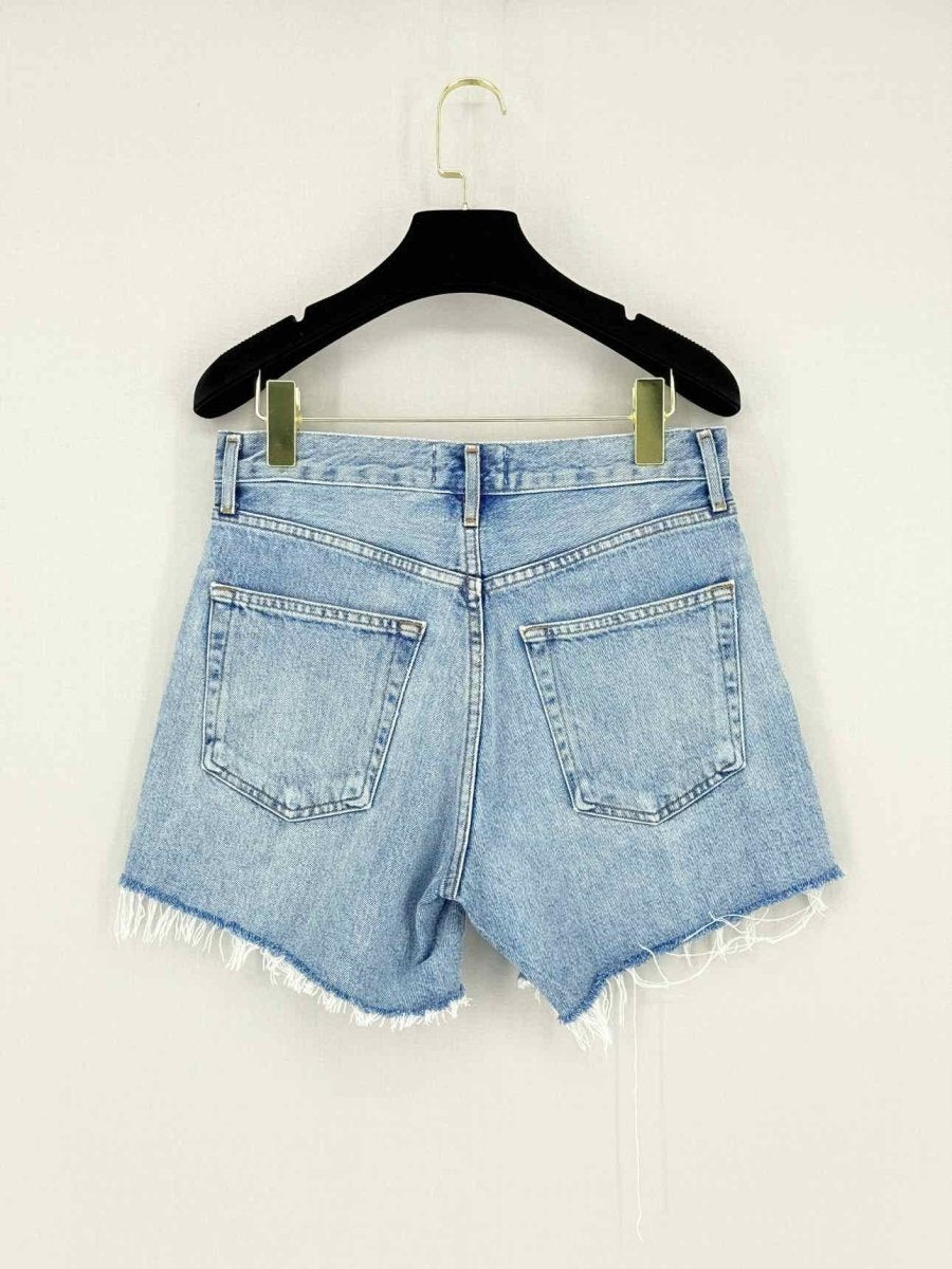 Pre - loved AGOLDE Parker Long Blue Size 25 Shorts at Reems Closet