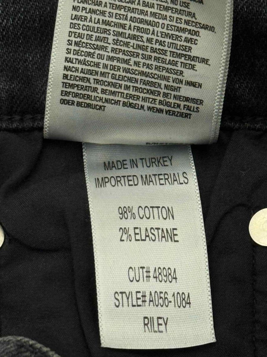 Pre - loved AGOLDE Riley Black Size 27 Jeans at Reems Closet