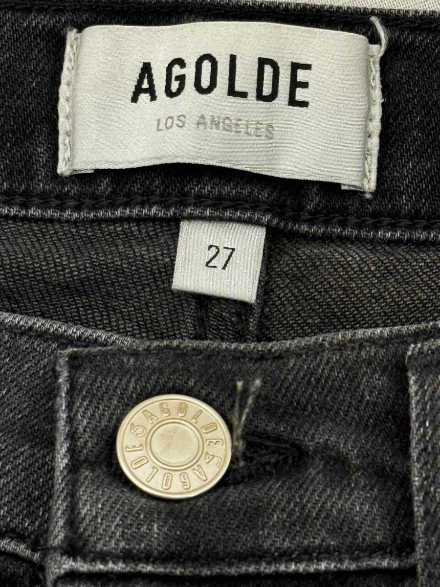Pre - loved AGOLDE Riley Black Size 27 Jeans at Reems Closet