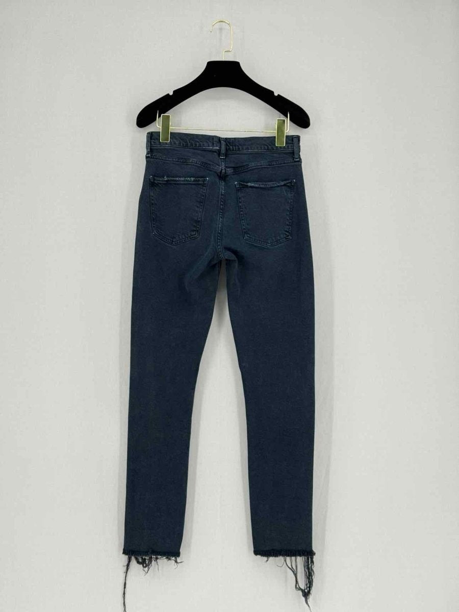 Pre - loved AGOLDE Skinny Black Size 25 Jeans at Reems Closet
