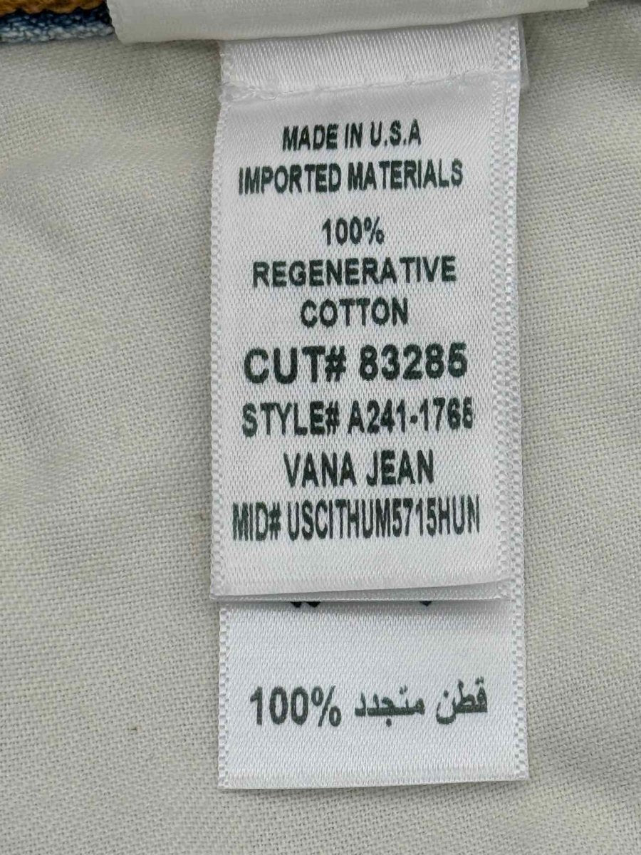 Pre-loved AGOLDE Vana Fold Blue Size 29 Jeans at Reems Closet