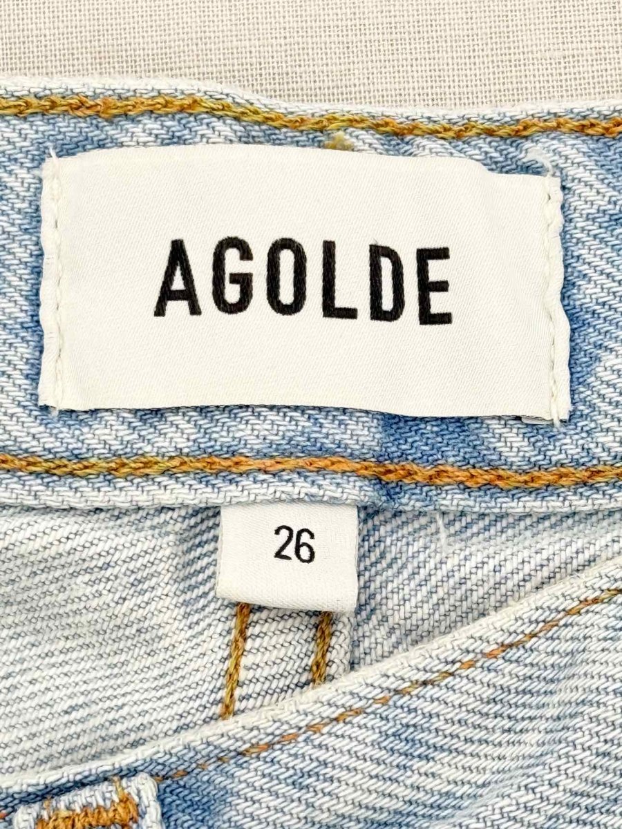 Pre - loved AGOLDE Vana Pale Blue Size 26 Jeans at Reems Closet