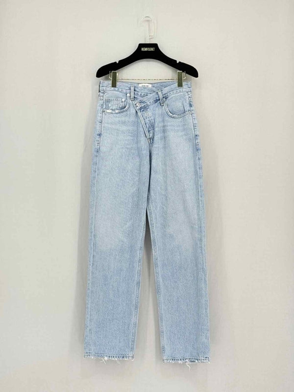 Pre - loved AGOLDE Washed Denim Size 24 Jeans at Reems Closet