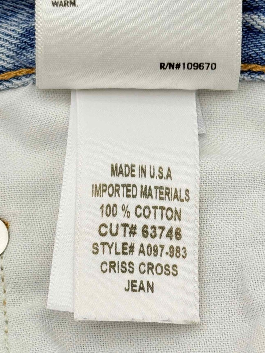 Pre - loved AGOLDE Washed Denim Size 24 Jeans at Reems Closet