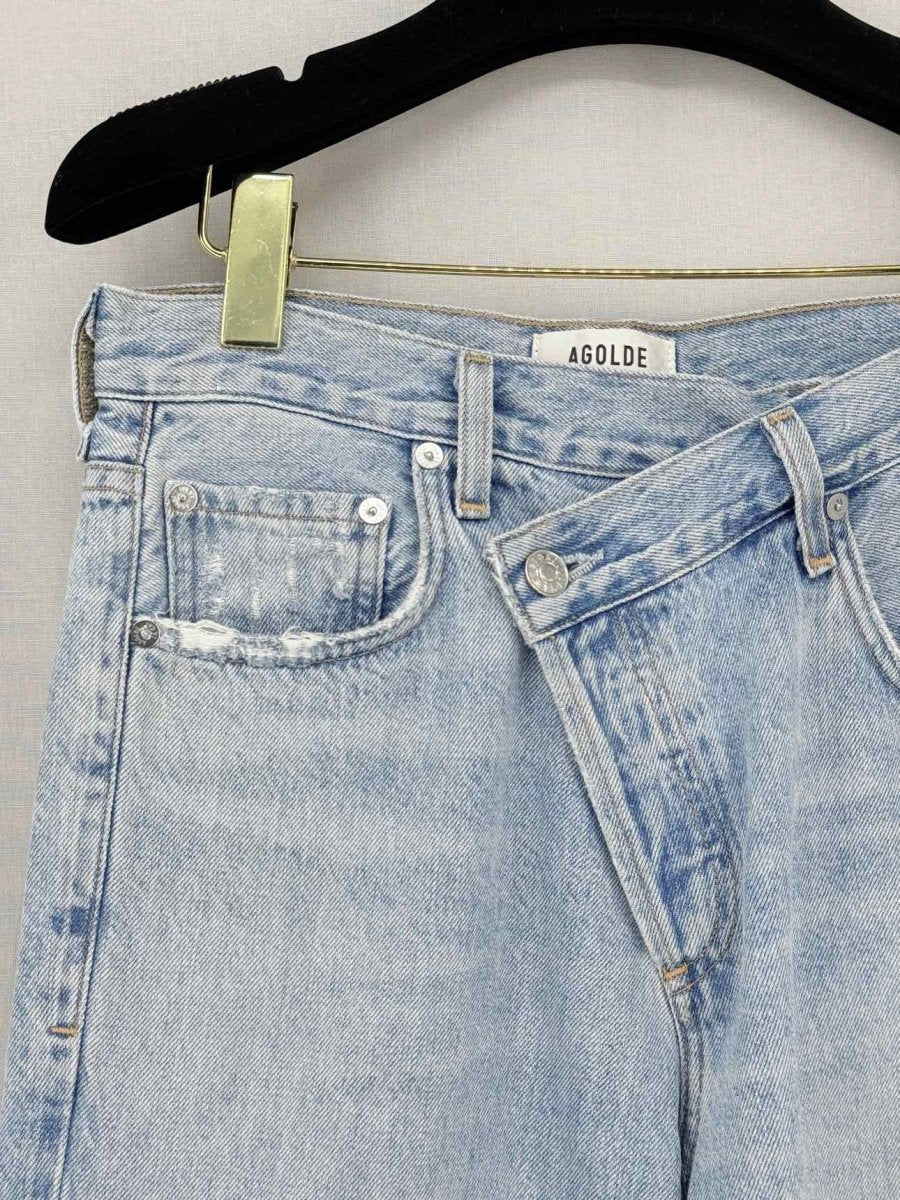 Pre - loved AGOLDE Washed Denim Size 24 Jeans at Reems Closet