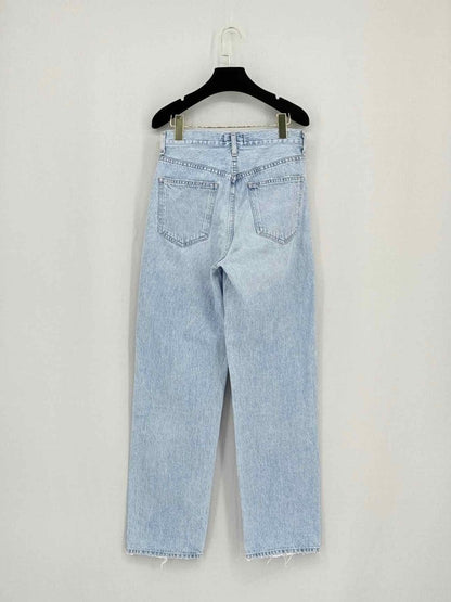 Pre - loved AGOLDE Washed Denim Size 24 Jeans at Reems Closet