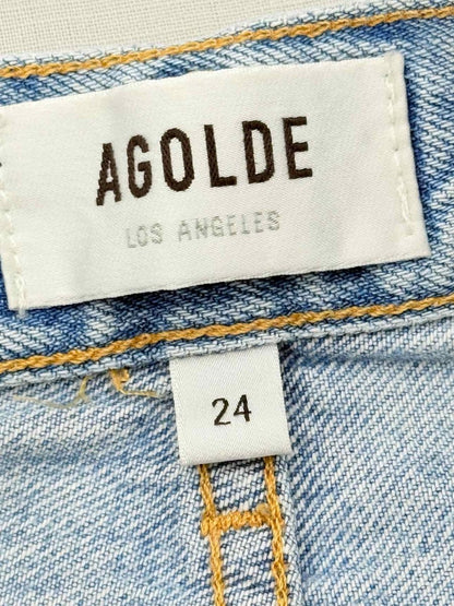 Pre - loved AGOLDE Washed Denim Size 24 Jeans at Reems Closet