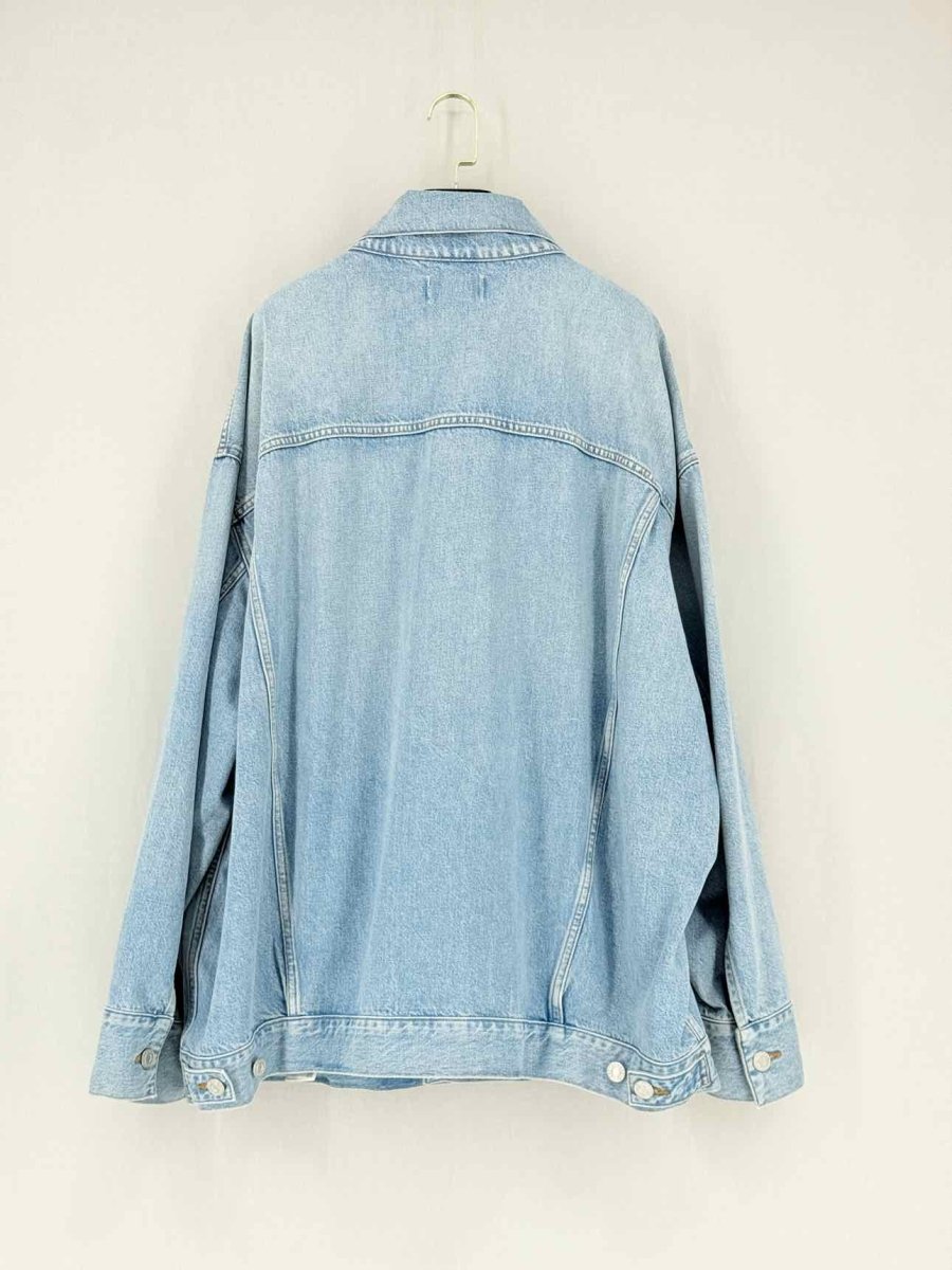 Pre - loved AGOLDE Wayne Dropped Blue Size Medium Jacket at Reems Closet