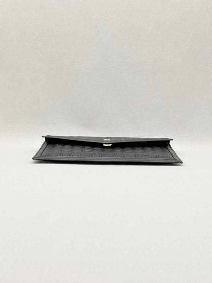 Pre - loved AIGNER Envelope Black Wristlet at Reems Closet