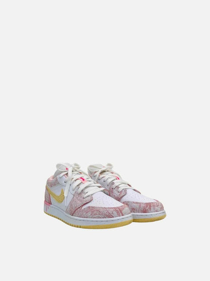 Pre - loved AIR JORDAN Strawberry Ice Cream Size EU 38.5 Sneakers at Reems Closet