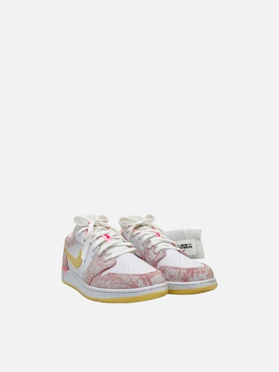 Pre - loved AIR JORDAN Strawberry Ice Cream Size EU 38.5 Sneakers at Reems Closet